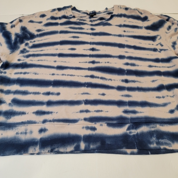 Rails Ramona Tie Dye Sweatshirt  Indigo & Dusty Pink Size Large - Picture 7 of 14